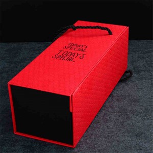 En gros personnalisé conception imprimer carton papier cadeau stockage pliable magnétique boîte d'emballage avec magnétique